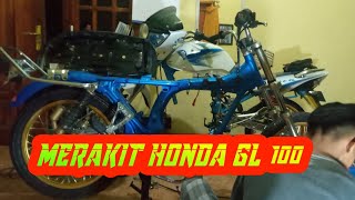 merakit honda GL 100 madiun