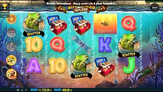 BİG BASS SPLASH | AGLARİ SERDİK TAKILAN KANCAYA BÜYÜK BALIKLAR #bigbasssplash #slotoyunları #slot