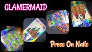 GLAMERMAID | Press On Nails| Review | Demo | All u need to know about Press On Nails | Beauty Beam86