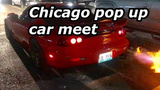 Pop up car meet Chicago