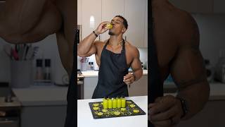 Pineapple Mint Ginger Shots🍍🍃🫚 #gingershot #health #musclechef