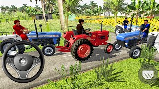 Four Tractors Clash in the Craziest Android Mobile Gameplay Showdown!