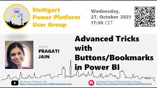 Advanced Tricks with Buttons and Bookmarks in Power BI by Pragati Jain PPUG Stuttgart