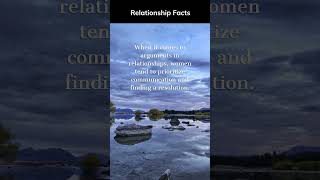 Argument perspectives in a Relationship || Men and Women #relationship #facts #shorts #psychology