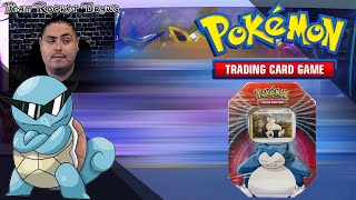 Opening A Pokemon Snorlax Knockout Tin