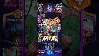 Destroying Opponent using the best ka-zar Blue marvel deck