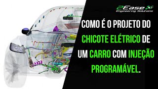 Veja o projeto do chicote elétrico desta injeção programável.