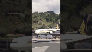 perfect landing Boeing 777 landing at most dangerous Airport MFS2020 #short