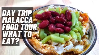 DAY TRIP MALACCA FOOD TOUR WHAT TO EAT? Melaka Malaysia Best Street Food Cafe Jonker 马六甲美食之旅 马来西亚 夜市