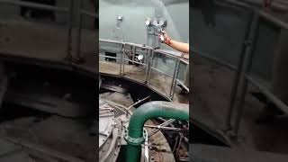 Rotor movement in Hydro power plant