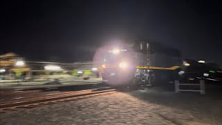 Amtrak California 2010 leading 703 through Elk Grove