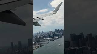 Taking off from Boston Logan International Airport in August 2022  #shorts