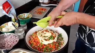 ENSALADA DE ATÚN CON FIDEOS TORNILLO