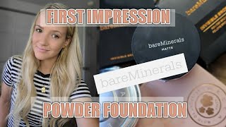 FIRST IMPRESSIONS | BAREMINERALS MATTE FOUNDATION | MARSHALLS