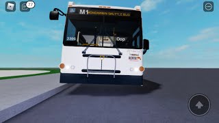 ACRTA 2200 Bus Ride: Route. EL to 42nd St Plaza