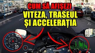 Motovlog - S01E11 - GoPro GPS: afisarea vitezei, acceleratiei si a traseului