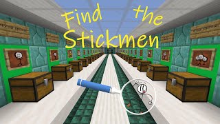 웃 Can we dig a little deeper, or is it all a mirage? 웃 Find the Stickman | Minecraft map