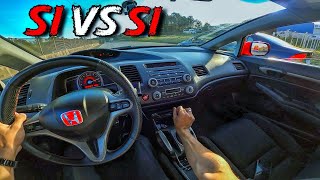 O VIDEO MAIS ESPERADO DO ANO CIVIC SI X CIVIC SI