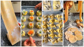 Let's Make Dim Sum / Siu Mai / Wonton/ Dumpling Wrappers - Fold Wontons Quick and Easy!