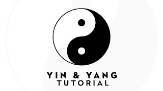 Illustrator Short Tutorial #8 Yin and Yang Symbol