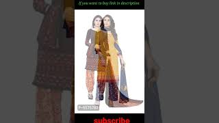 Exclusive Women's Crepe Dress Material with Dupatta #viral #shorts