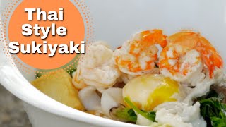 ฝรั่งทำอาหารไทย, Sukiyaki Thai Style