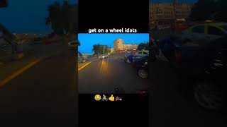 when you ride a wheel, you're a fool😂🚴🔥 #gopro #automobile #crash #shortvideos #vlog #fast #bike