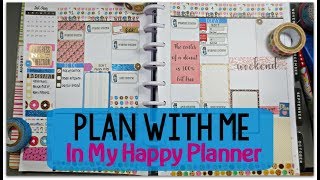 Plan with Me in My Happy Planner