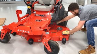 How to Remove an Ariens® IKON XD Zero Turn Mower Deck | Ariens