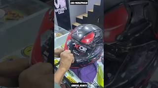 Axor Helmet visor fitting || #axor #helmet #visor #glass #viral #shorts #shimoga #rider #fitting