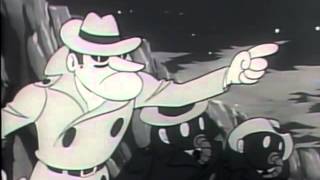 Cyborg 009 - b&w TV clips from 1968