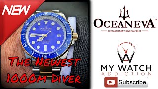 OCEANEVA Dive Watch Review - 1000M Deep Marine Explorer