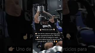 CHRIS BUMSTEAD - CBUM haciendo UNO de los MEJORES EJERCICIOS para TRICEPS / #shorts