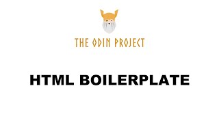 HTML Boilerplate - Foundations - The Odin Project