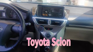 Toyota scion factory radio removal