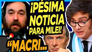 💣 ATENCIÓN AL BOMBAZO DE NICO LANTOS que pone en jaque el veto de Milei "Macri no puede acompañar..