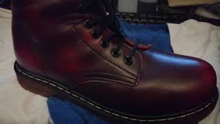 Fake 14 hole oxblood "DM's" which are actually not bad at all