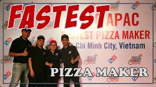 DOMINO'S PIZZA FASTEST PIZZA MAKER COMPETITION