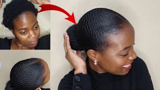 4C Natural Hair Doesn't Slick Down? Watch this Slick down 4C Natural Hair Tutorial