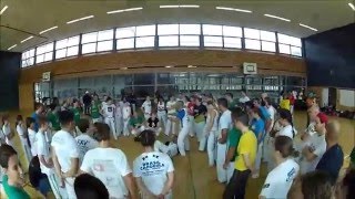 Aula de capoeira em Bern - Suiça