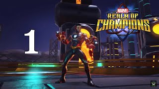 MARVEL REALM OF CHAMPIONS - Gameplay Walkthrough Part 1 - Tutorial | ( IOS , Android )