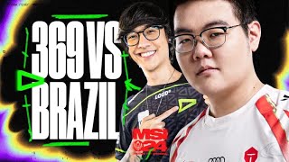 BRAZIL SURPRISE AT MSI ALREADY - TES TAKE ON LOUD MSI 2024 - CAEDREL