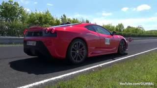 Ferrari 430 Scuderia   Very LOUD Accelerations!