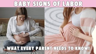 🚨 Baby Signs of Labor – What Every Parent Needs to Know! #labor