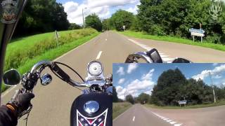 Harley-Davidson Seventy-Two "72" rencontre avec mon ami Triker