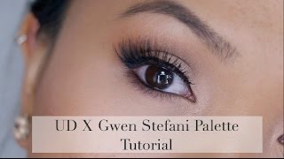 Urban Decay X Gwen Stefani Palette Tutorial |Aboutsomethingpretty