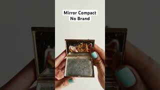 Vintage Mirror Compact-No Brand