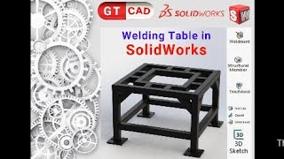 👨‍🏭Learning Welding Tablet in SolidWorks #autodeskinventor #solidworks #catia