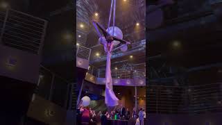 Aerial Crossbody Split at The District in Sioux Falls | Cirka Performance Arts