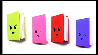 Notebook making / mini notebook / how to make a mini notebook / diy paper notebook / paper craft